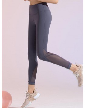 High-Rise Fitness Mesh Leggings