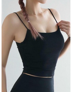Pleated Strap Bra | Medium Support