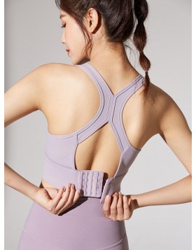 Y-shaped Open Back Sports Bra | Medium Support