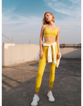 Anti-shock sports bra with Back knot | High Support