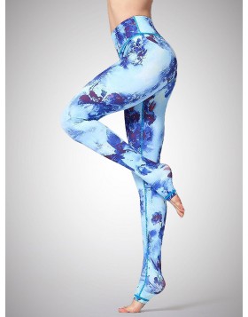 Blue Dream Flower Leggings
