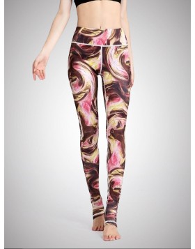 Brown Nebula Leggings