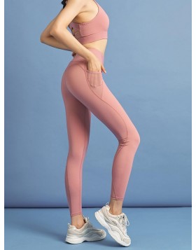 High Waist High Stretch Mesh Legging
