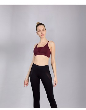 Sexy Beauty Yoga Suit With Back Strap