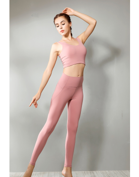 Women'S Fashion Gym Running Exercise With Chest Pads For Shock Protection Bra036